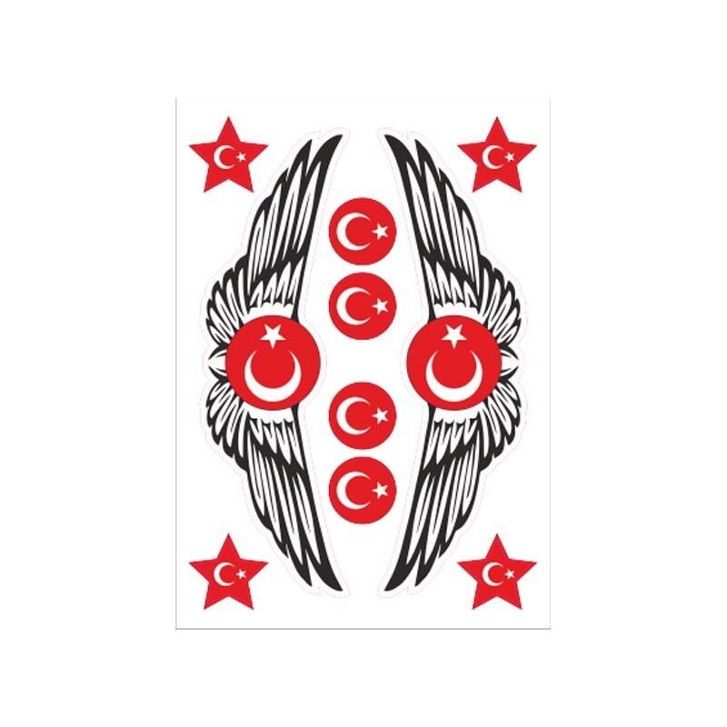 A5 Sticker 070 Tek Paket Çoklu