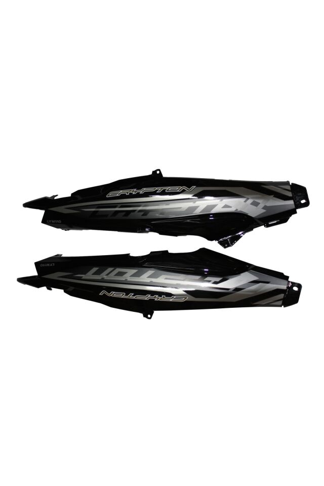 Crypton Uyumlu Sele Yan Kapak Siyah 2010