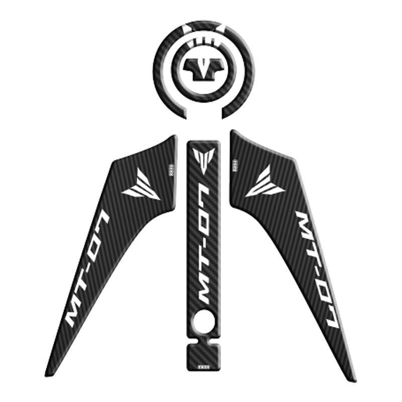 Yamaha Mt07 2014 - 2017 Uyumlu Tank Pad Set 004