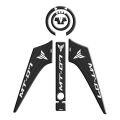 Yamaha Mt07 2014 - 2017 Uyumlu Tank Pad Set 004