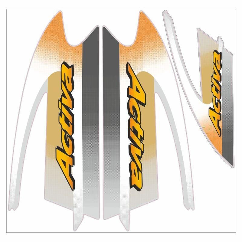 Honda Activa Uyumlu Sticker Set 002