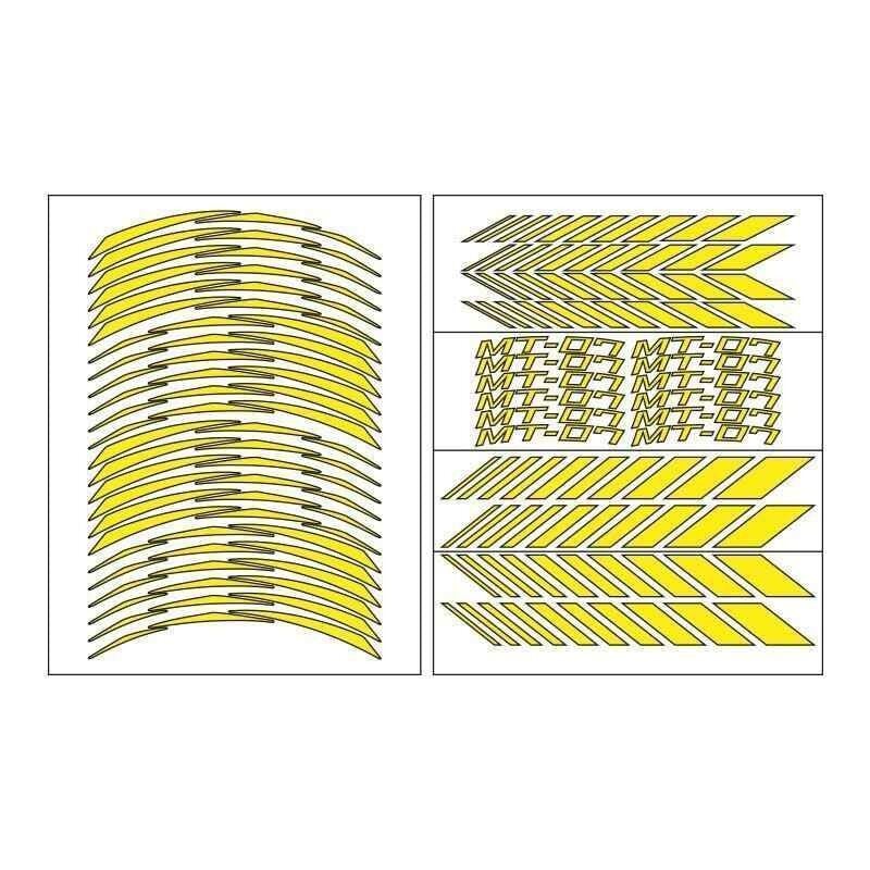 Yamaha 7 Uyumlu Racıng 1 Set Jant Şeridi
