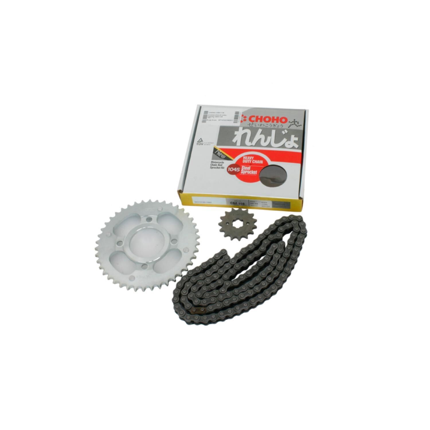 Honda Cbf 150 Ön-Arka Dişli Zincir Set Choho 428H 126L 42-15T