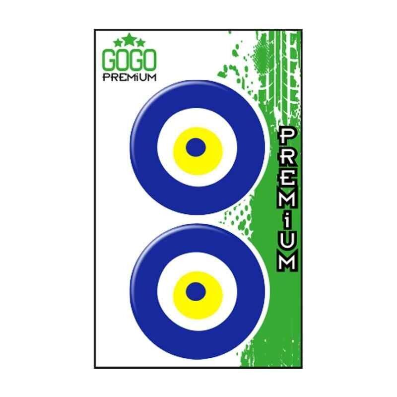 Nazar Boncuğu (5X5 Cm) İkili Damla Etiket