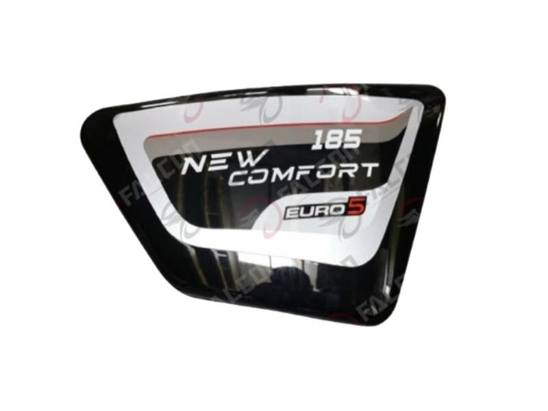 Falcon Yan Kapak Sağ Siyah-New Comfort