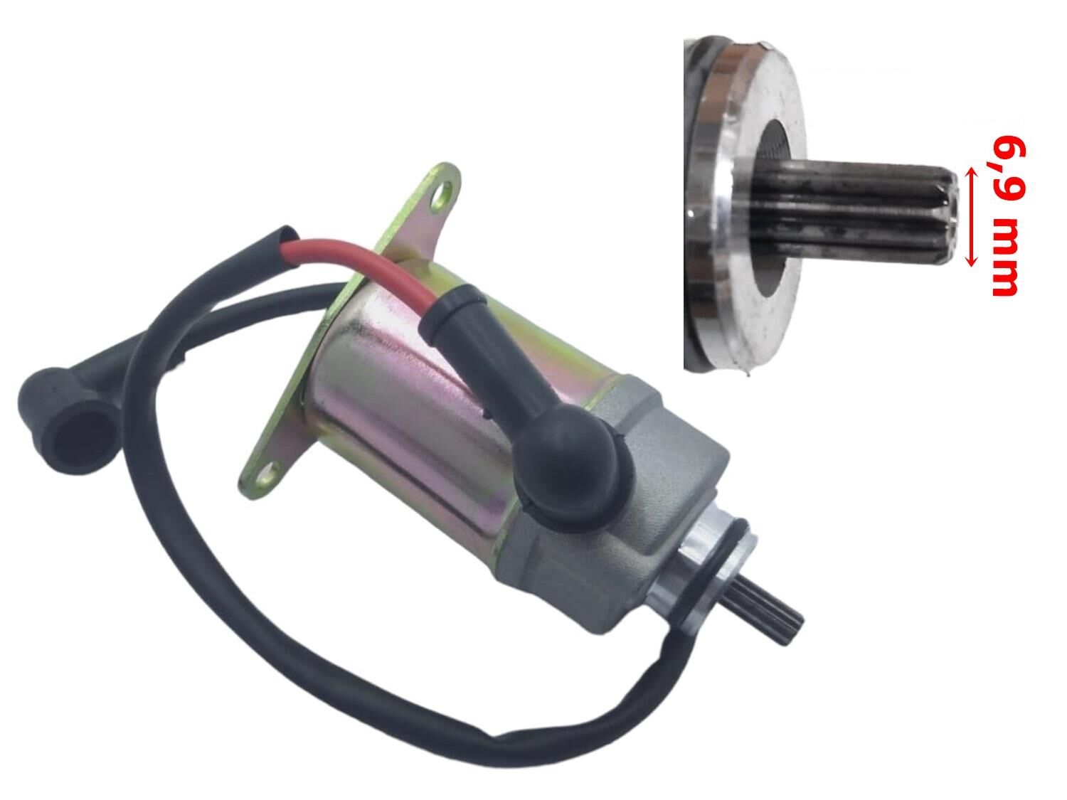 Mondial Scooter Tab 50 Marş Motoru 10T 6,9 Mm