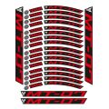 Yamaha Kırmızı Baskı Mt-07 Uyumlu 1 Set Jant Şeridi