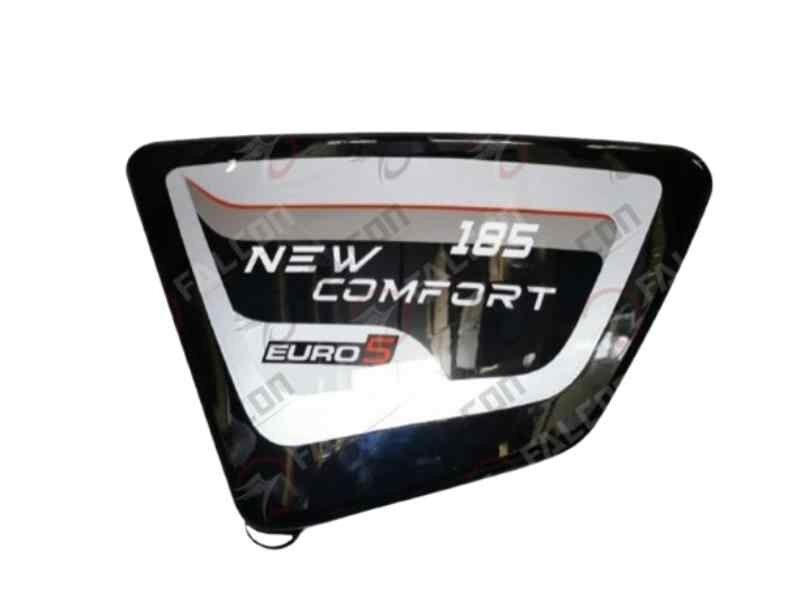 Falcon Yan Kapak Sol Siyah-New Comfort