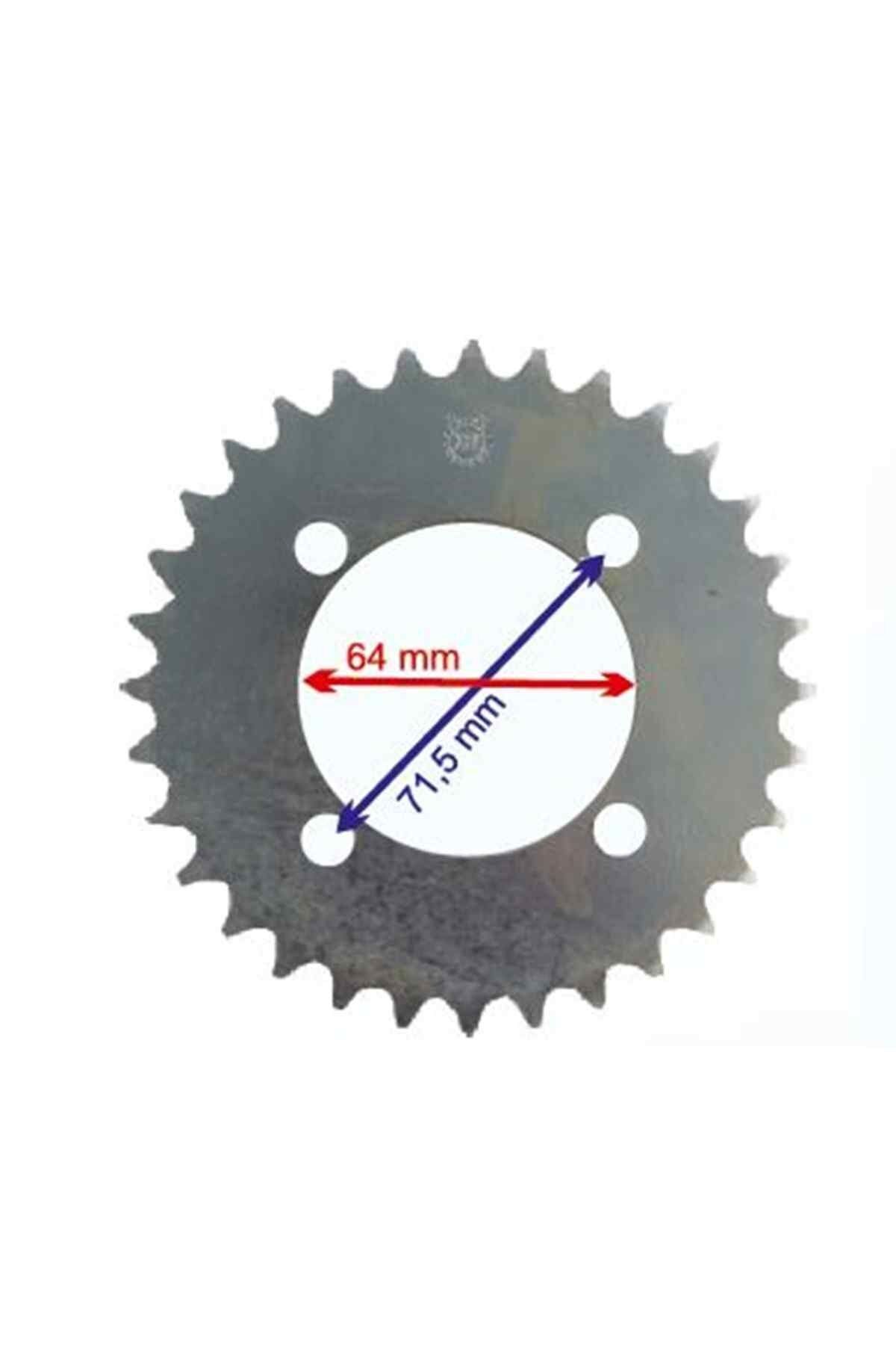 Yamaha Uyumlu Capri Arka Dişli 420-30T İç 64 Mm Öm