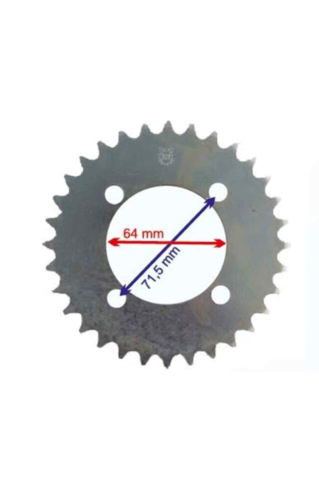 Yamaha Uyumlu Capri Arka Dişli 420-30T İç 64 Mm Öm