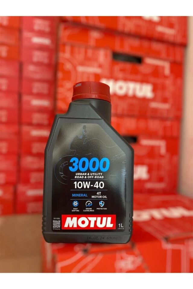 Motul Motor Yağı 10W40 (4 T - 1 Litre) (3000)