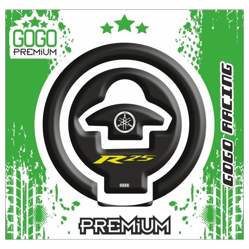 Yamaha R25 2019 - 2024 Uyumlu Depo Kapak Pad 008