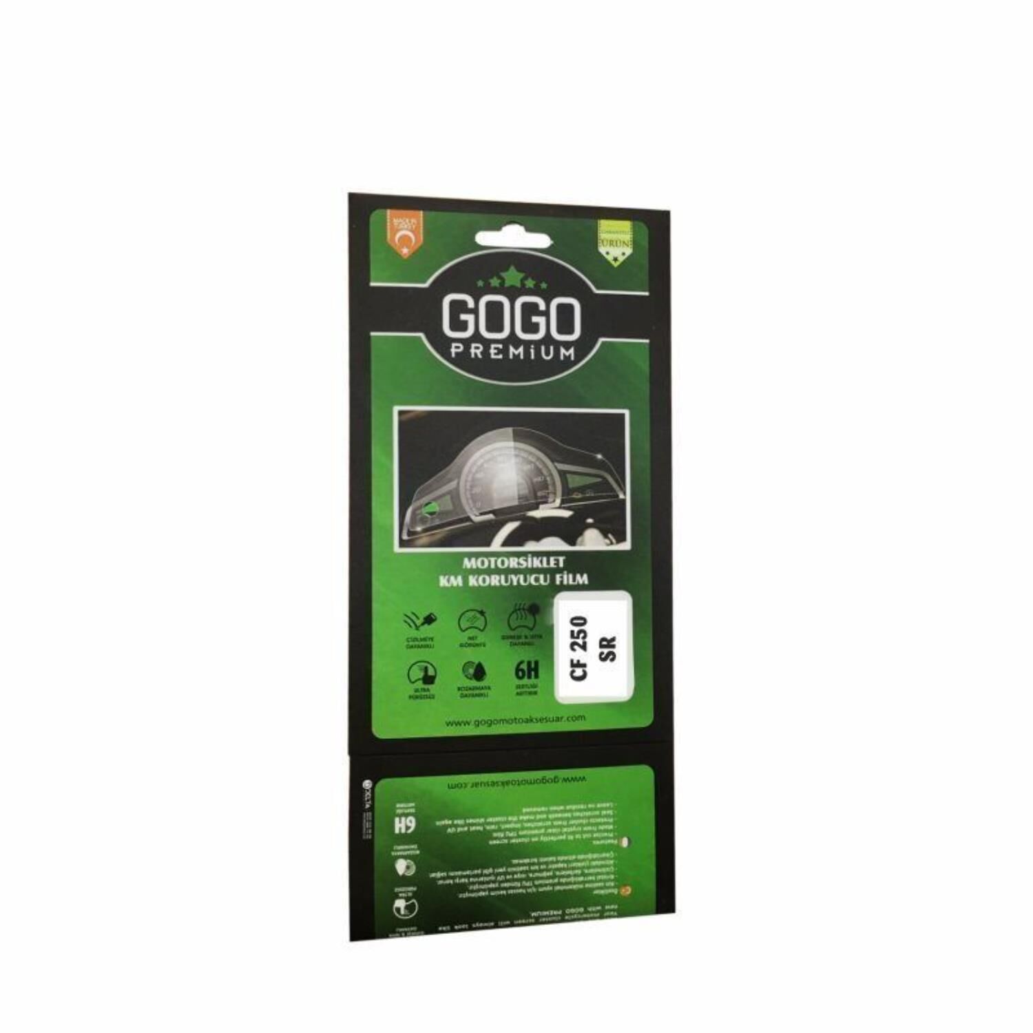 Cf Moto 250 Sr 2023 - 2024 (Düğmesiz) Uyumlu Km Koruyucu