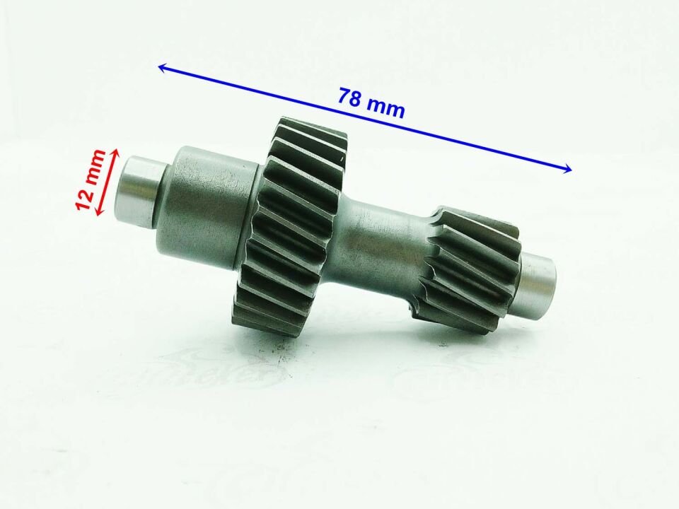 E-Yük Arabası Şan Dişlisi Uzun İkili 78X27-14T Öm