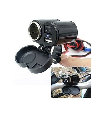 Motorsiklet Çakmaklık Ve Telefon Şarz Aleti(Usb)