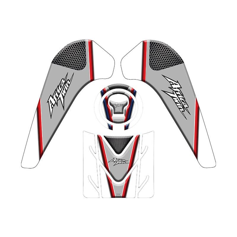 Honda Africa Twin 2016 - 2024 Uyumlu Tank Pad Set 004