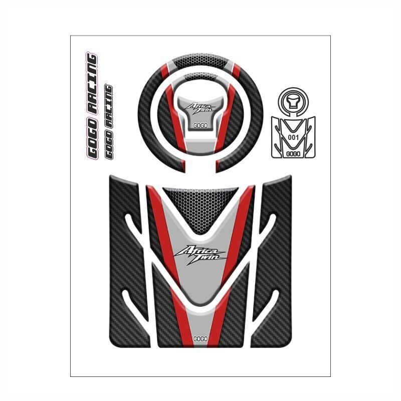 Honda Africa Twin 2016 - 2022Uyumlu Tank Pad 001