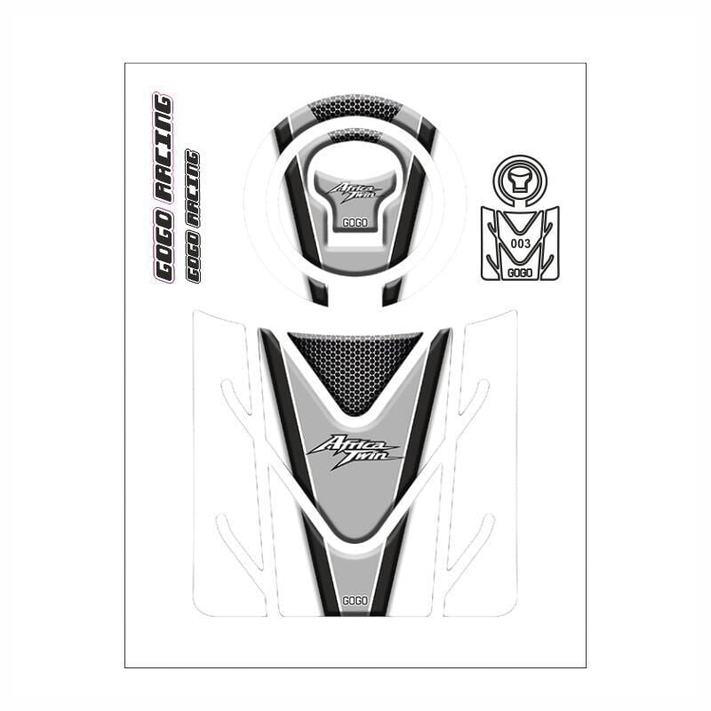 Honda Africa Twin 2016 - 2022 Uyumlu Tank Pad 003