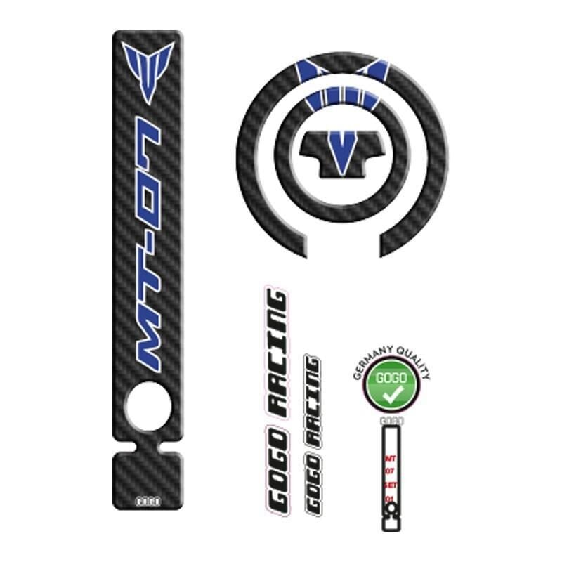 Yamaha Mt07 2014 - 2017 Uyumlu Tank Pad 001