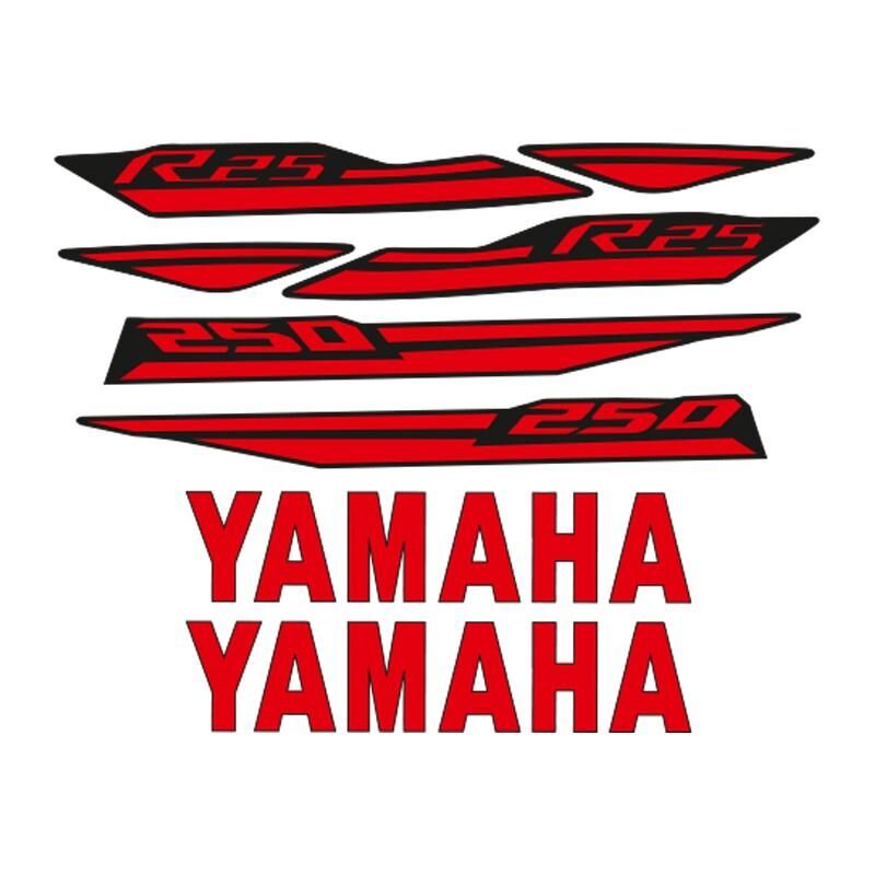 Yamaha R25 Uyumlu Sticker Set 001