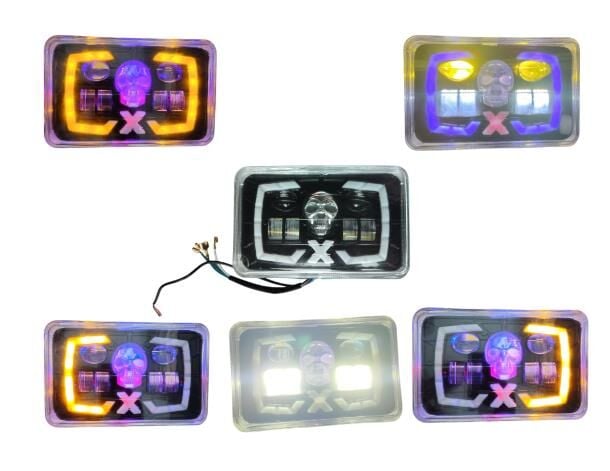 Far Atomu Özel Mercek Ledli Kurukafa 714 Alüminyum Cg/Kuba