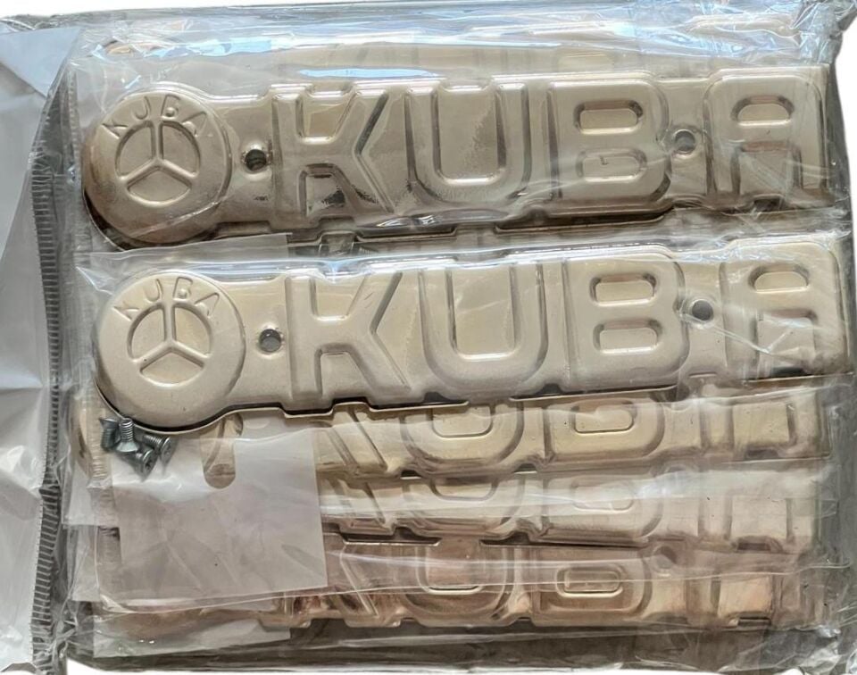 Kuba Depo Yazısı Sarı/Gold Cg/Kuba Çıta