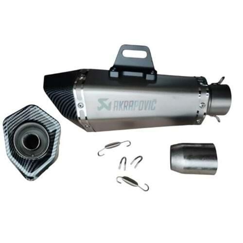 Racing Model Eksoz Akrapovic Karbon Susturuculu