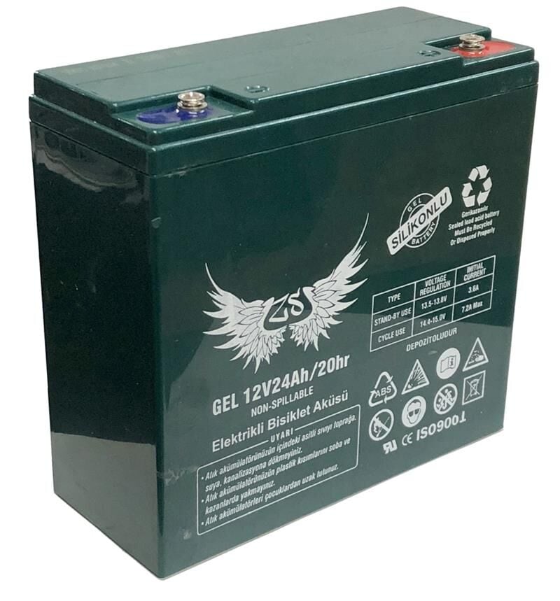 Akü 24 Amper (20) Dık E-Bıke Zs