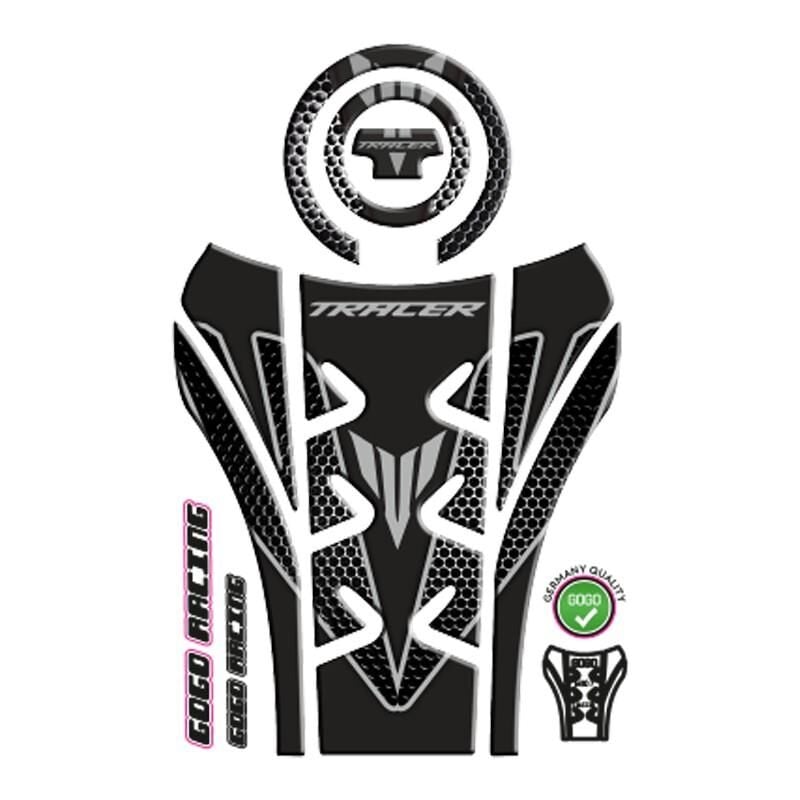 Yamaha Mt07 Tracer 2016 - 2018 Uyumlu Tank Pad Set 001
