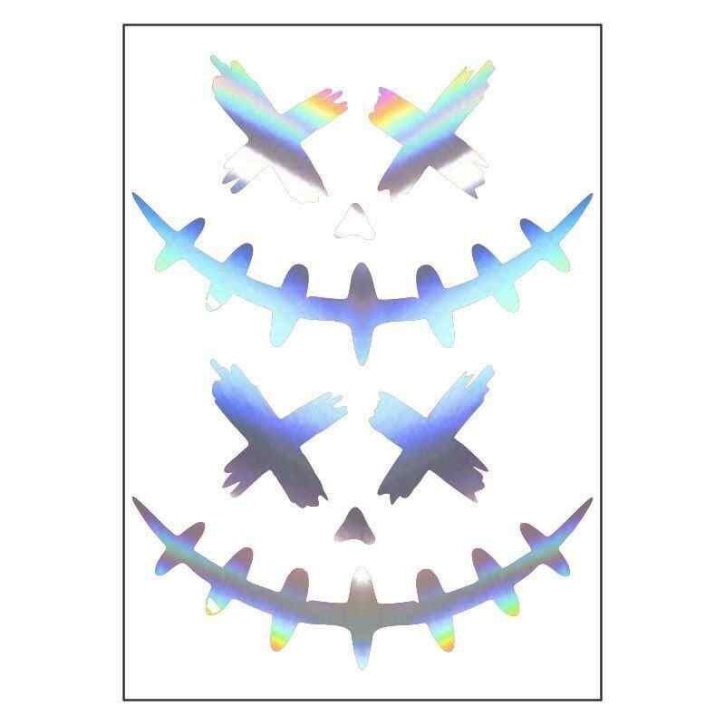 A4 Sticker 113 Tek Paket Çoklu Joker Hologram