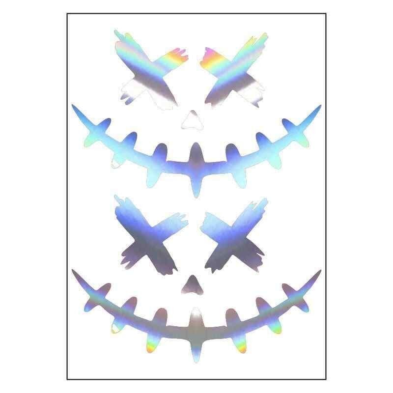 A4 Sticker 113 Tek Paket Çoklu Joker Hologram