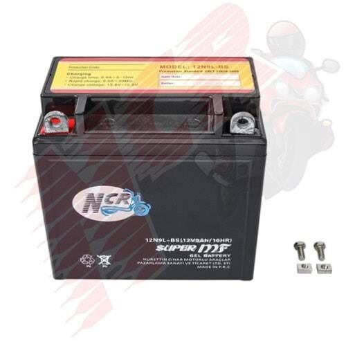 Akü 12N9L-Bs 12V 9 Ah Motosiklet Ncr