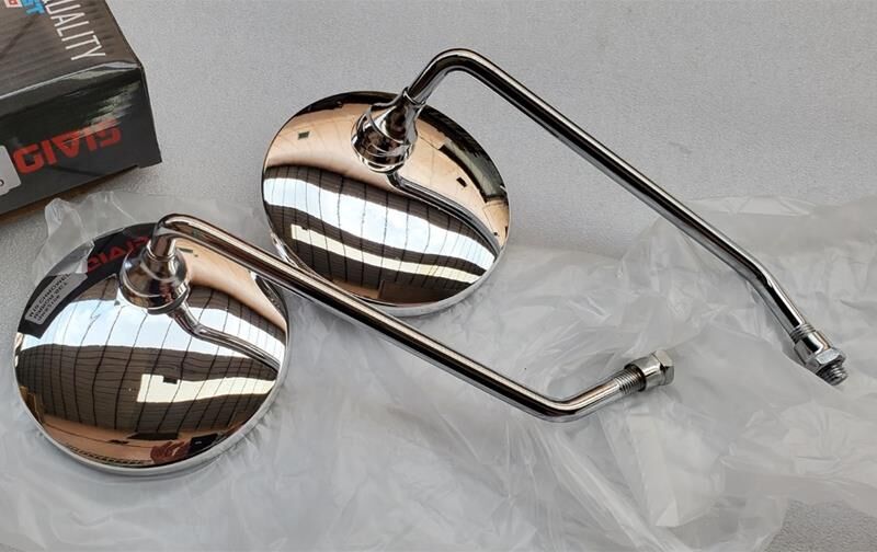 Ayna Set M10 Yuvarlak Nıkel Cg125 - Sct