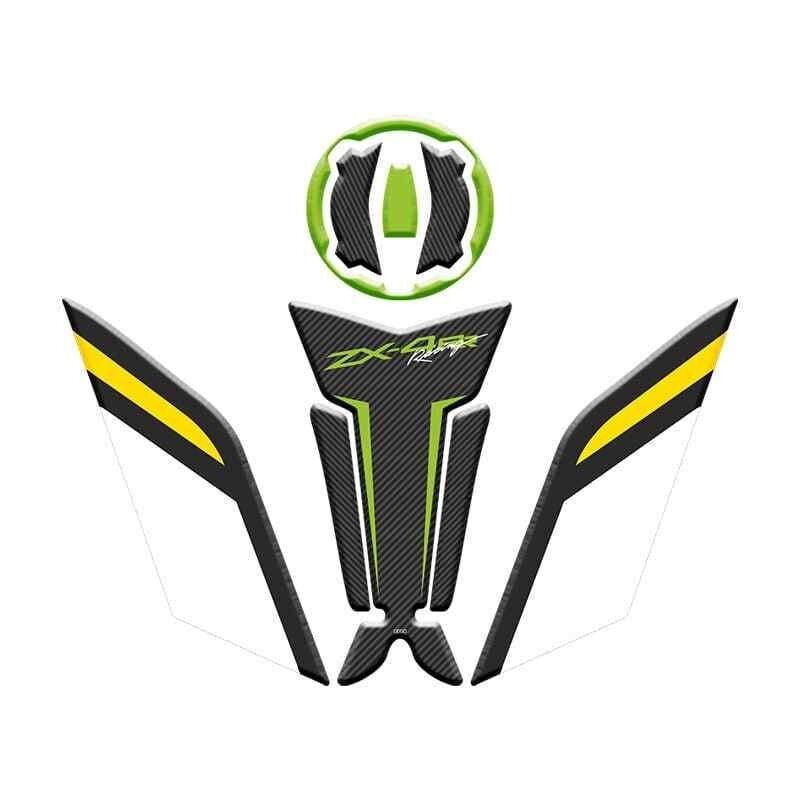 Kawasaki Zx4R 2025 Uyumlu Tank Pad Set 001