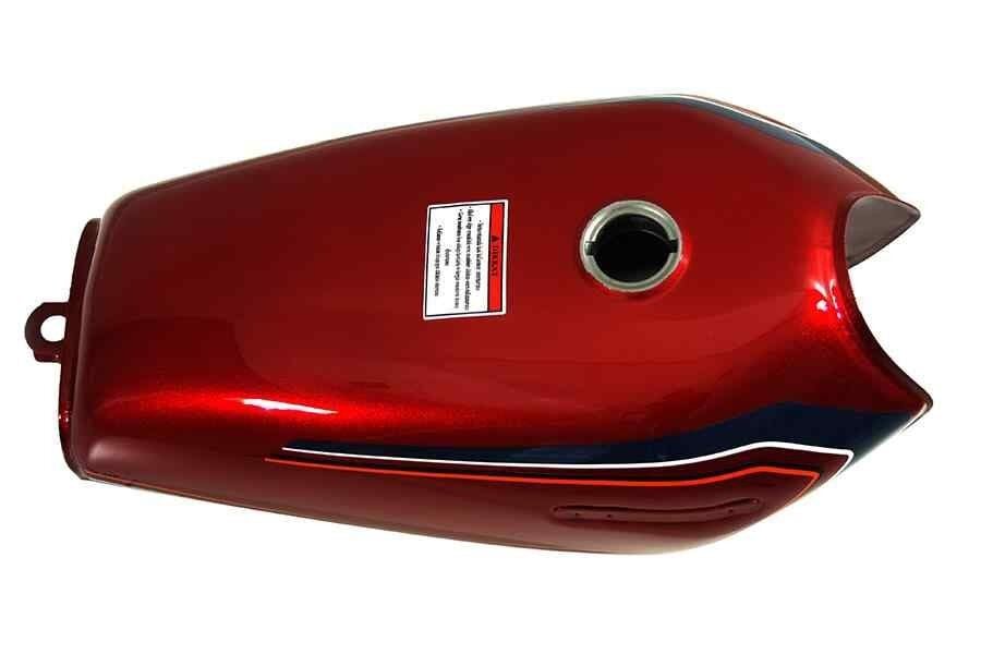 Mondial Agk125 Delta Benzin Deposu Kırmızı