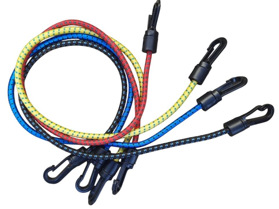 Bağaj Lastiği 10 Mm 100 Cm Plastik Kanca Emniyetli