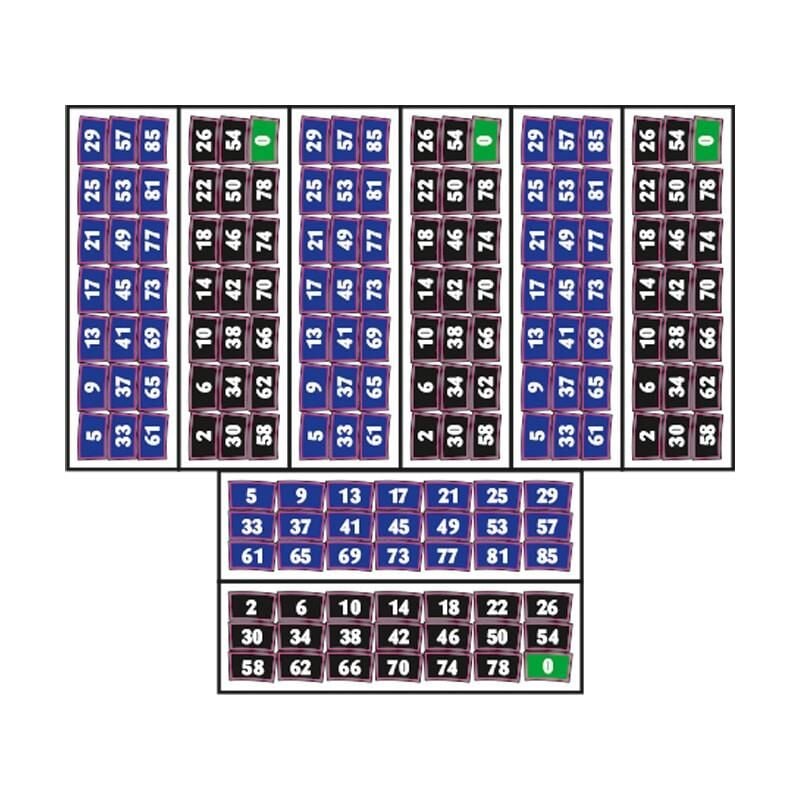 Rulet Mavi 1 Set Jant Şeridi