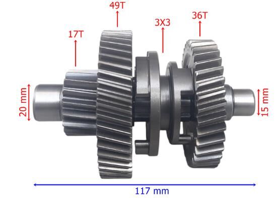 Atv Yön Dişlisi-Şanzuman Komple Atv/Hsk-X/Cazador
