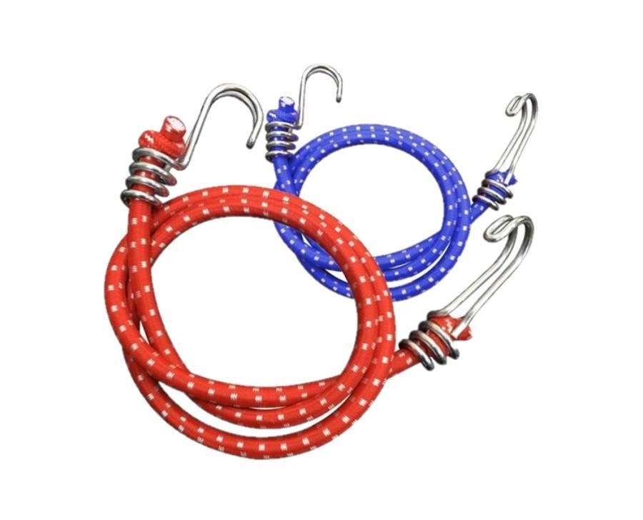 Bağaj Lastiği 9 Mm 150 Cm Çift Kancalı Kırmızı