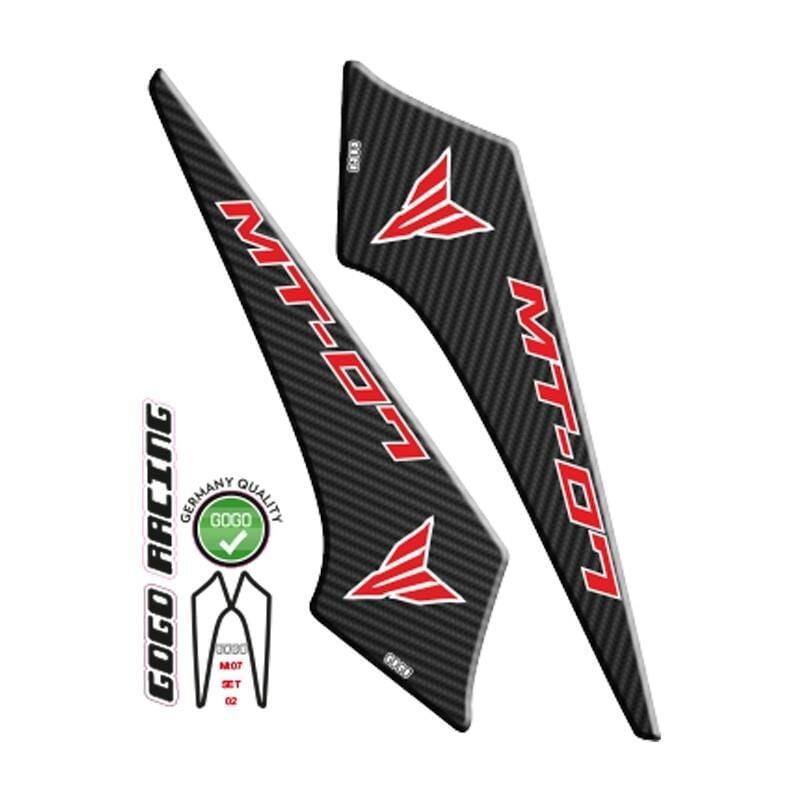 Yamaha Mt07 2014 - 2017 Uyumlu Yan Pad 002