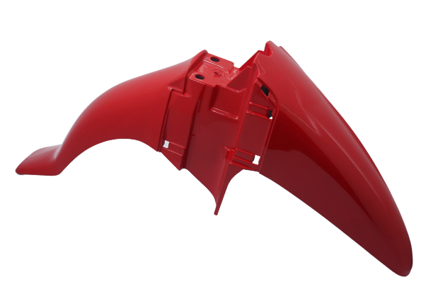 Yamaha Rx135 Uyumlu Ön Çamurluk Plastiği Siyah-Kırmızı