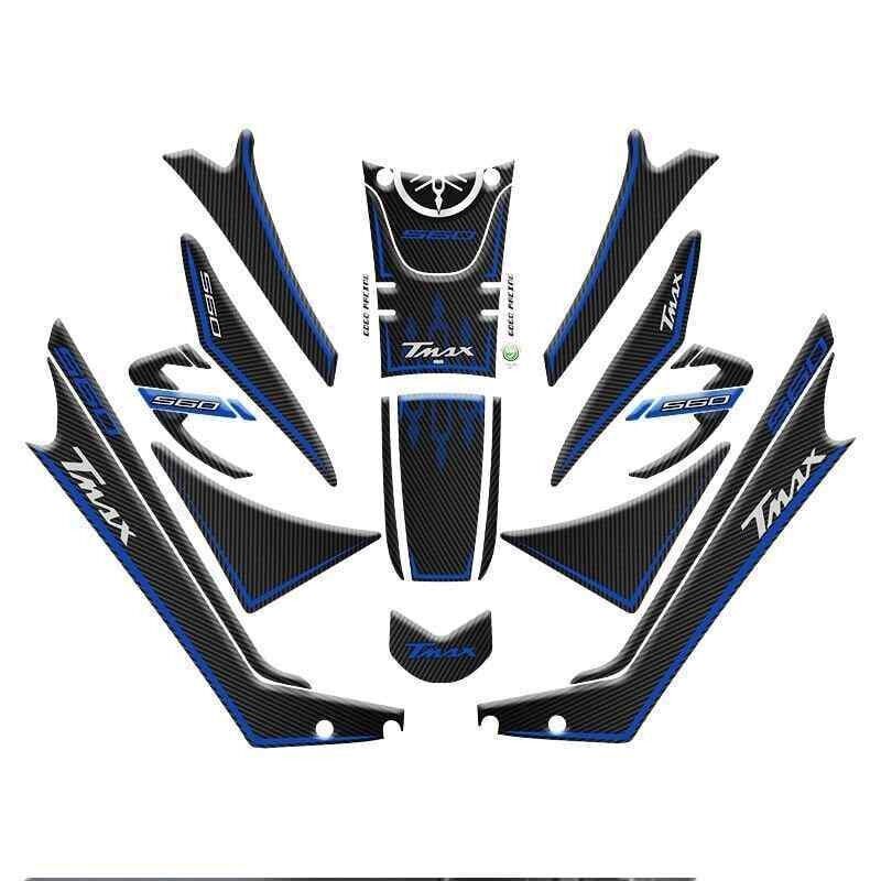 Yamaha Tmax 560 2019 - 2021 Uyumlu Tank Pad Set 001