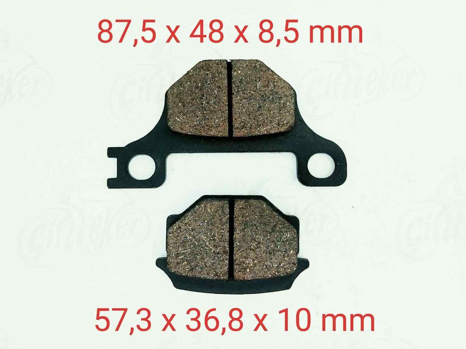 150 X-Treme Arka Fren Disk Balatası Orj
