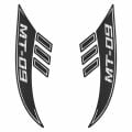 Yamaha Mt-09 Uyumlu Depo Üstü Damla Sticker Set