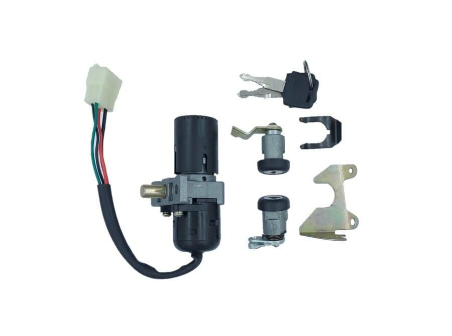 Asya 150T Scooter-6A Kontak Ve Kilit Seti