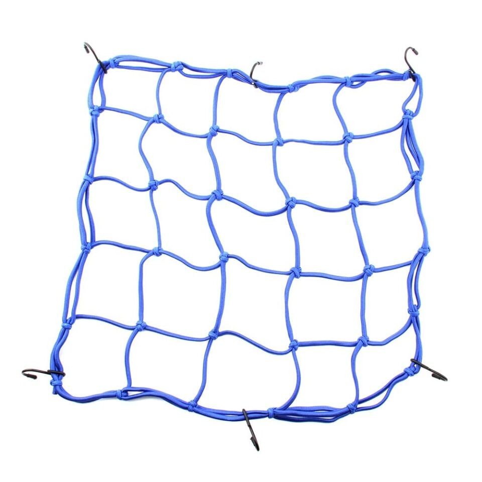 Universal Bağaj Lastiği File 6 Kancalı Mavi