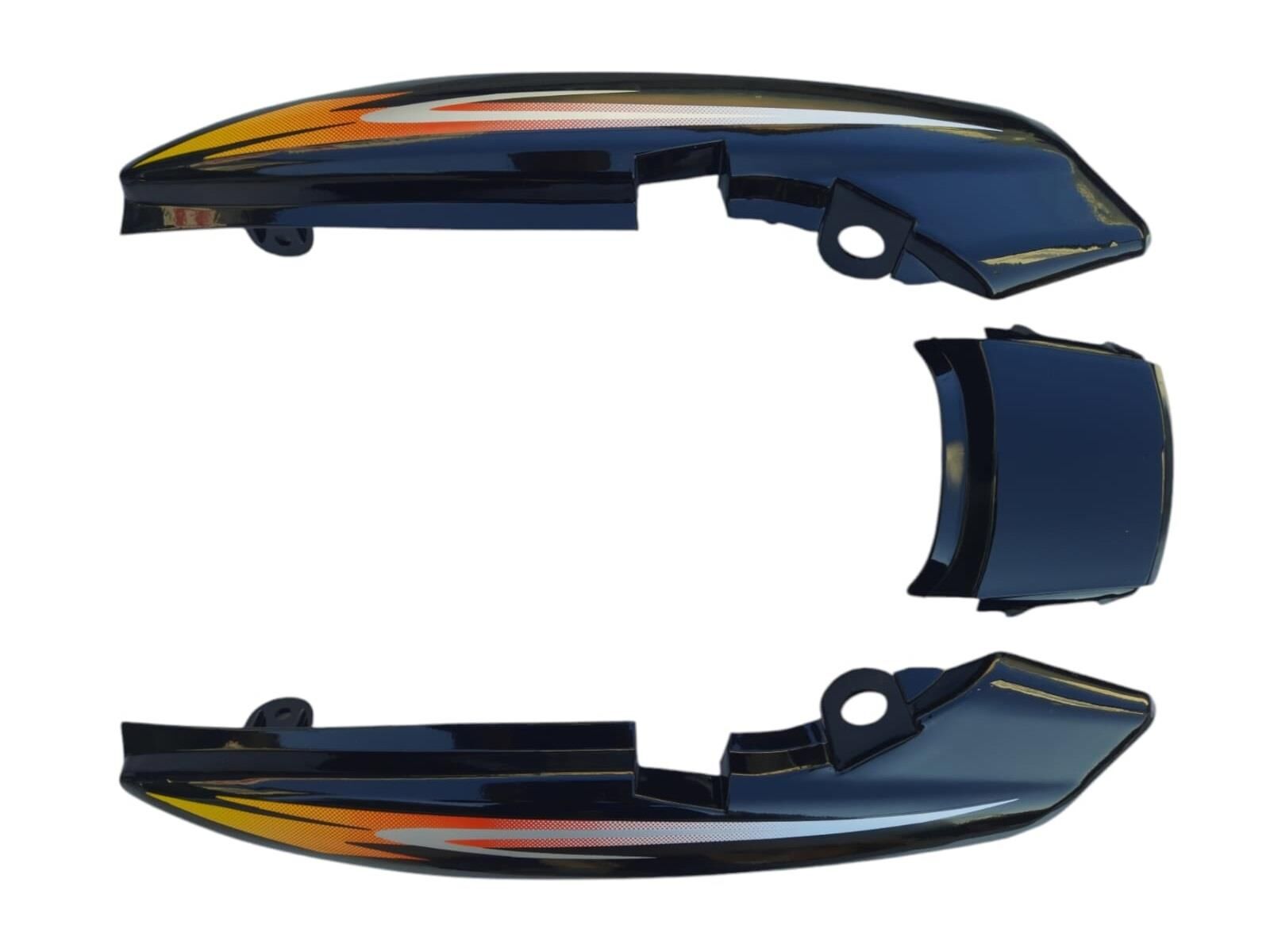 Kanuni Windy S125 Sele Granajı 3 Parça Siyah