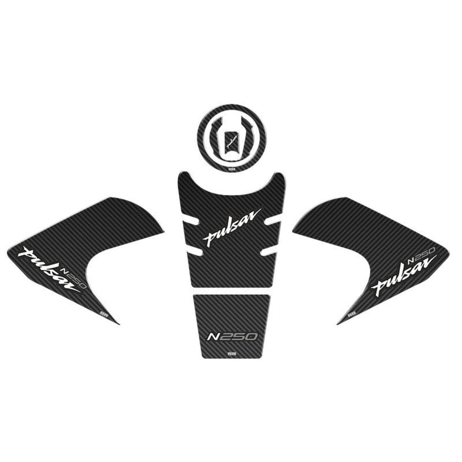 Bajaj Pulsar N250 2022 - 2024 Uyumlu Tank Pad Set 001