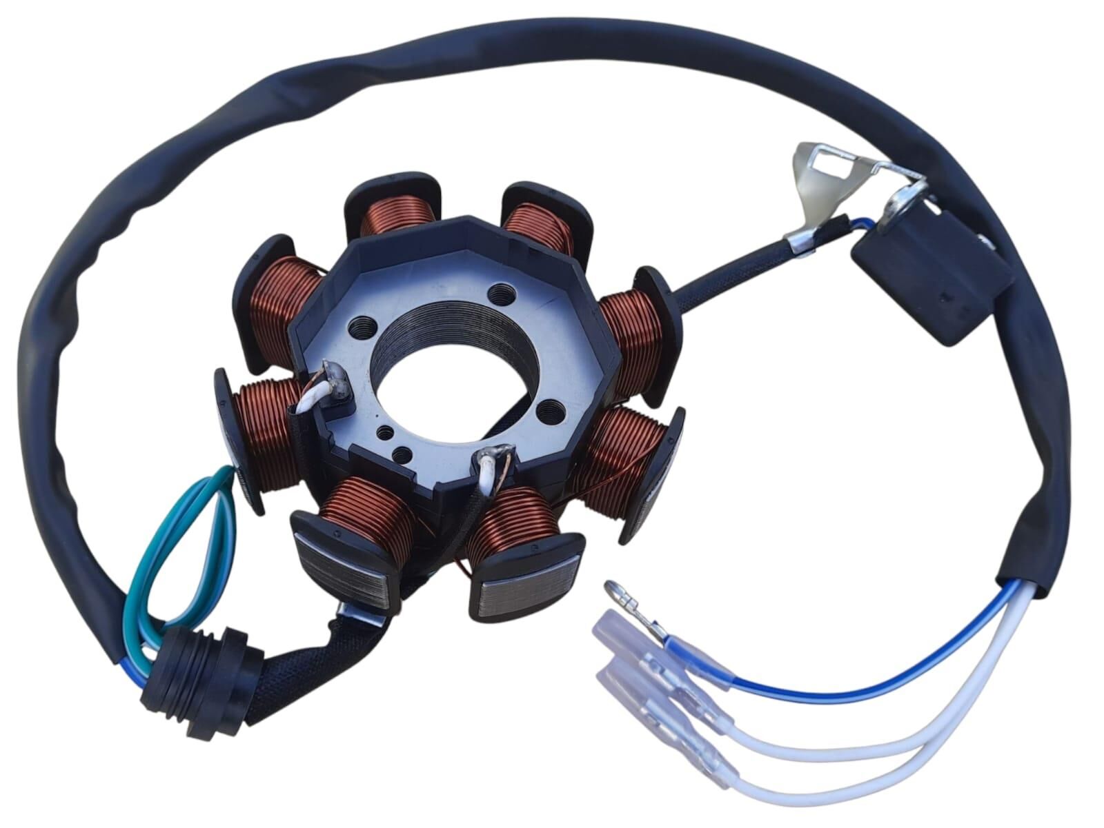 Cg Statör 8 Li Bezsiz 32-88-31 Mm 3D 3K (2 Beyaz Kablo)