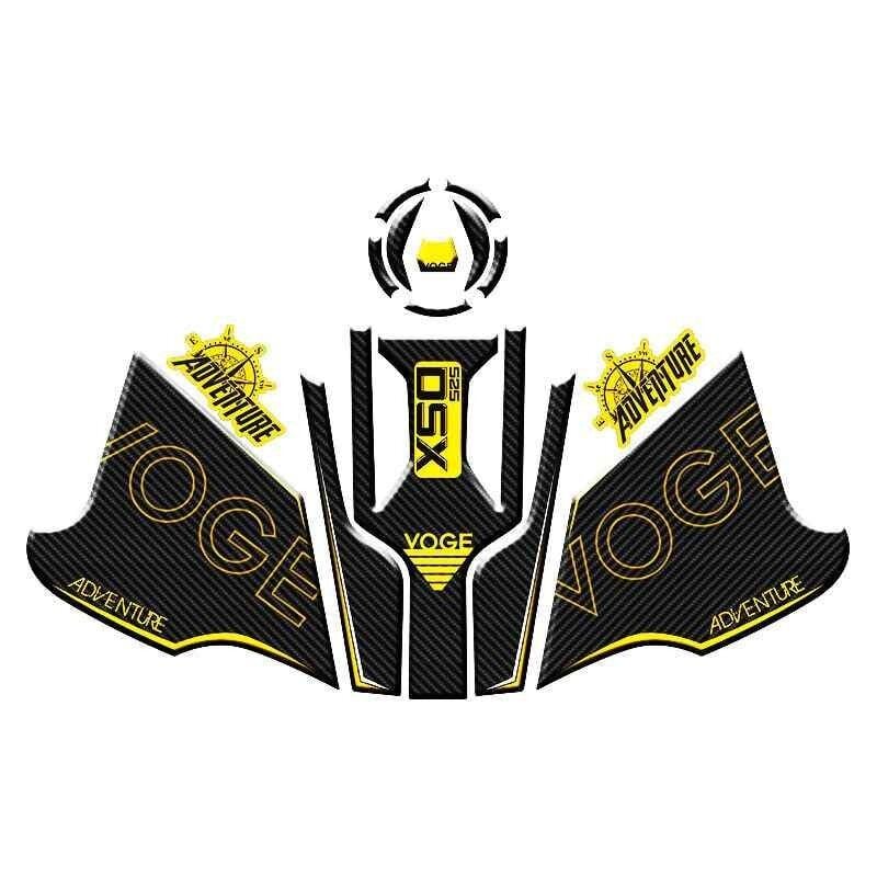 Voge Dsx 525 2022 - 2025 Uyumlu Tank Pad Set 001